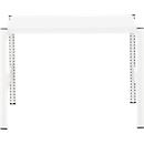 Table créative ORDO Professional, table de base, multifonctionnelle, surface d'écriture amovible, mobile, L 1060 x P 635 x H 825 mm, acier, blanc trafic RAL 9016