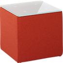 Table d'appoint Wienea, rouge
