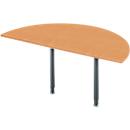 Table d'extension, demi-cercle, Ø 1600 mm, hêtre/anthracite