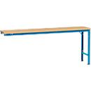 Table d'extension UNIVERSAL Spezial Manuflex, 2000 x 800 mm, multiplex nature, bleu clair
