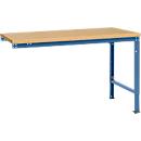 Table d'extension UNIVERSAL Spezial Manuflex, plateau multiplex, 1500 x 1000, bleu brillant