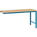 Table d'extension UNIVERSAL Spezial Manuflex, plateau multiplex, 1750 x 1000, bleu clair