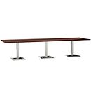 Table de réunion Quandos 3 segments, l. 3500 x P 1000 mm, érable du Brésil