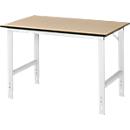 Table de travail, plateau en MDF, l. 1250 x P 800 x H 760-1080 mm