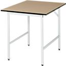 Table de travail - plateau MDF - l. 750 x P 1000 x H 800-850 mm - hêtre