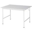 Table de travail RAU, plateau mélaminé, 1250 x 1000 x 800-850 mm