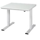 Table de travail série adlatus 300, plateau mélaminé, l. 1000 x P 1000 x H 720 – 1120 mm