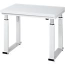 Table de travail série adlatus 600, 1000 x 700 x 740-1140 mm, plateau en stratifié dur