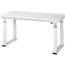 Table de travail série adlatus 600, 1500 x 700 x 740-1140 mm, plateau en stratifié dur
