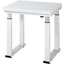 Table de travail série adlatus 600, 750 x 700 x 740-1140 mm, plateau en stratifié dur