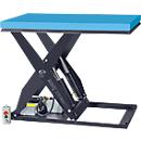 Table élévatrice, fixe, capacité de charge 1000 kg