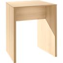 Table haute POINT, l. 1000 x P 600 x H 1125 mm, coloris érable