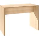 Table haute POINT, l. 1600 x P 600 x H 1125 mm, coloris érable