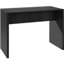 Table haute POINT, l. 1600 x P 600 x H 1125 mm, noir