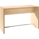 Table haute POINT, l. 1800 mm, coloris érable 