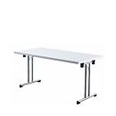 Table pliante, 1600 x 800 mm, blanc