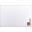 Tableau blanc Legamaster PREMIUM, format portrait/paysage, structure en acier laqué blanc + cadre en aluminium, surface magnétique, avec une large gamme d'accessoires, L 1800 x H 1200 mm