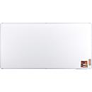 Tableau blanc Legamaster PREMIUM PLUS, hauteur 1 200 mm, largeur 2 400 mm, avec bac de rangement / 2 marqueurs / effaceur / porte-marqueurs / aimant