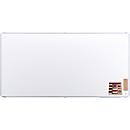 Tableau blanc Legamaster PREMIUM PLUS, hauteur 900 mm, largeur 1800 mm, avec bac de rangement/2 marqueurs/effaceur/porte-marqueurs/aimant