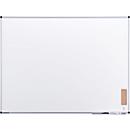 Tableau blanc Legamaster UNITE PLUS, magnétique, avec porte-marqueurs/marqueurs/effaceur, L 1200 x P 12,6 x H 900 mm, acier céramique émaillé, blanc
