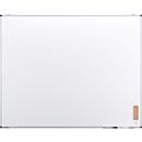 Tableau blanc Legamaster UNITE PLUS, magnétique, avec porte-marqueurs/marqueurs/effaceur, L 1500 x P 12,6 x H 1200 mm, acier céramique émaillé, blanc