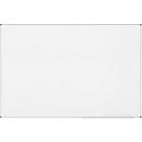Tableau blanc MaulStandard - cadre alu - émaillé - l. 1500 x H 1000 mm - avec auget