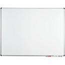 Tableau blanc MaulStandard - cadre alu - émaillé - l. 450 x H 300 mm - avec auget