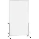 Tableau blanc mobile easy2move MAULsolid - surface en tôle d'acier plastifiée- l. 1000 x H 1800 mm