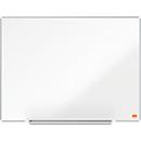 Tableau blanc Prestige nobo - cadre alu - surface Nano Clean - l. 1800 x H 900 mm - avec auget