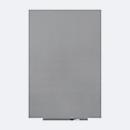 Tableau blanc Rocada SKIN PRO, sans cadre, modulaire, format vertical/transversal, magnétique, bac de rangement, L 1000 x H 1500 mm, acier revêtu, aluminium blanc RAL 9006