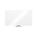 Tableau blanc Widescreen nobo - cadre alu - émaillé - l. 1550 x H 870 mm - avec auget