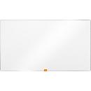 Tableau blanc Widescreen nobo - cadre alu - émaillé - l. 890 x H 500 mm - avec auget