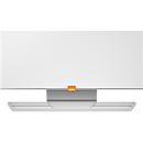 Tableau blanc Widescreen nobo - cadre alu - surface Nano Clean - l. 1220 x H 690 mm - avec auget