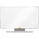 Tableau blanc Widescreen nobo - cadre alu - surface Nano Clean - l. 710 x H 400 mm - avec auget