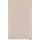 Tableau d'affichage acoustique Wall Up, classe d'absorption B, épaisseur 20 mm, textile et recyclage PET, beige, L 1195 x H 2000 mm