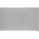 Tableau d'affichage acoustique Wall Up, classe d'absorption B, épaisseur 20 mm, textile et recyclage PET, gris, L 2000 x H 1195 mm