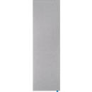 Tableau d'affichage acoustique Wall Up, classe d'absorption B, épaisseur 20 mm, textile et recyclage PET, gris, L 595 x H 2000 mm