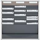 Tableau d’organisation à cartes série 9219 Eichner, idéal pour format A4, 3 colonnes, H 750 x l. 720 mm