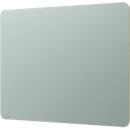 Tableau en verre Legamaster RC, avec 2 aimants &amp; 1 marqueur pour tableau en verre, L 1200 x P 4,4 x H 900 mm, verre de sécurité trempé, mat, sage green