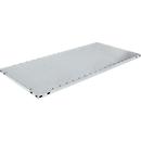 Tablette pour étagère L. 1000 x P 400 mm, galvanisé