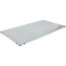Tablette pour étagère L. 1000 x P 500 mm, galvanisé