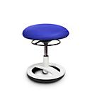 Tabouret pour enfants Sitness BobbyTOPSTAR , pour une assise dynamique, réglable en hauteur, semelle TPU, avec anneau repose pied design, bleu