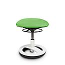 Tabouret pour enfants Sitness BobbyTOPSTAR , pour une assise dynamique, réglable en hauteur, semelle TPU, avec anneau repose pied design, vert