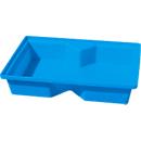 Tabuleiro para pequenos contentores, capacidade de 22 L a 104 L, com ou sem grelha