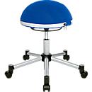 Taburete Sitness Half Ball, azul