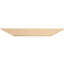 Tafelblad, trapezium 1600/800 x 690 mm, esdoorn