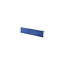 Tafelscheidingswand Aluna, 1000 x 400 mm, blauw