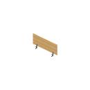 Tafelscheidingswand ARLON-OFFICE - B 1200 x H 420 mm - beukendecor