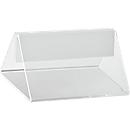 Tafelstandaard van helder plexiglas