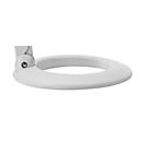 Tafelvoet voor LED-tafellamp Ovelo, ringvormig, eenvoudige steekverbinding, wit
